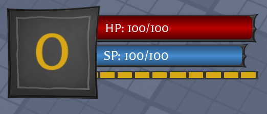Level and Health GUI